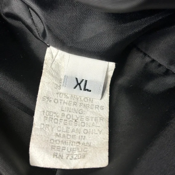 Marvin Richards Black, White & Yellow Coat - Picture 6 of 6